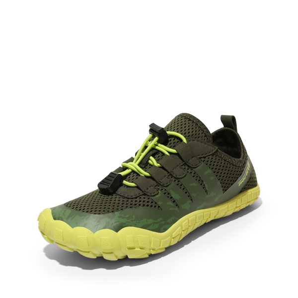 Boys & Girls Lace Up Water Shoes - ARMY GREEN -  0